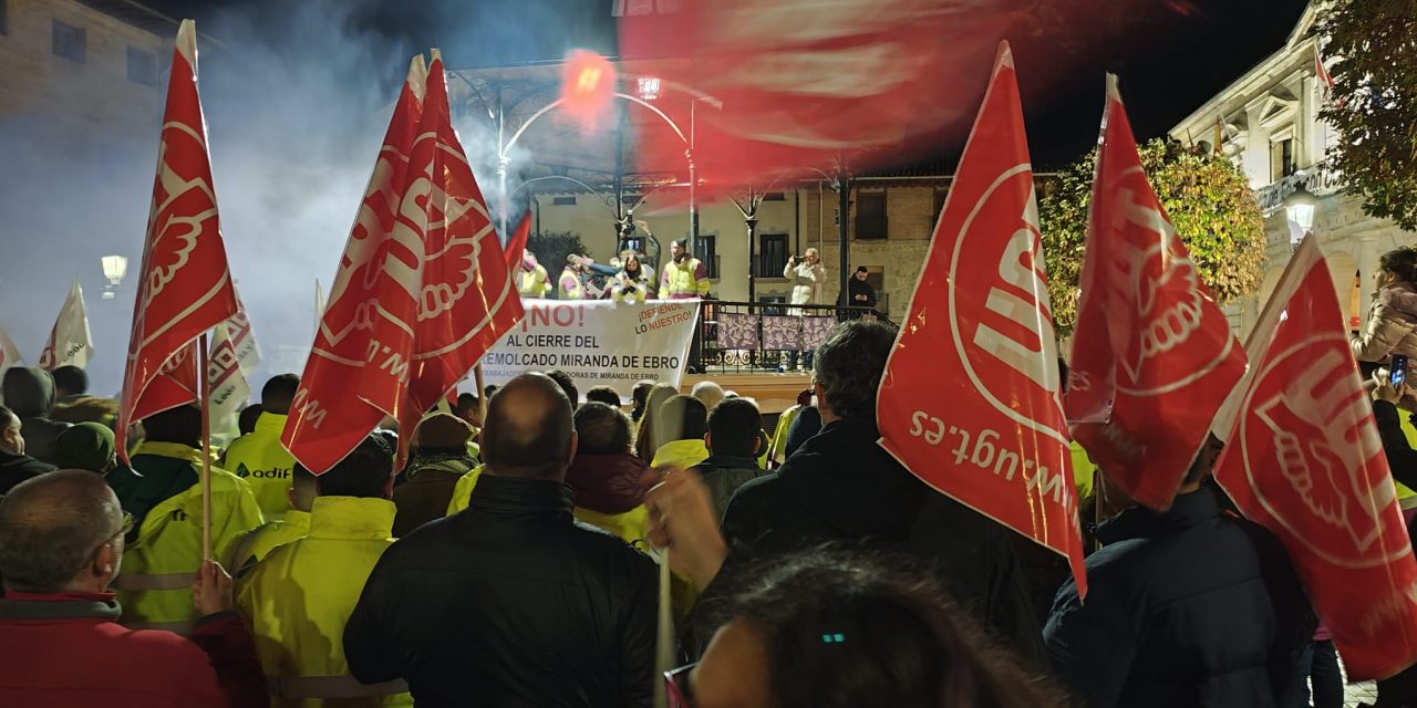 FeSMC UGT Burgos respalda la gran movilización en Miranda de Ebro