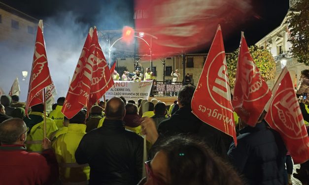 FeSMC UGT Burgos respalda la gran movilización en Miranda de Ebro