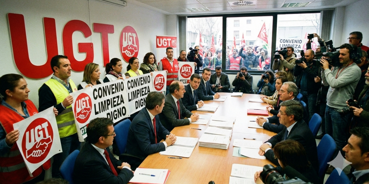 PRIMERA REUNIÓN CONVENIO LIMPIEZA DE BURGOS